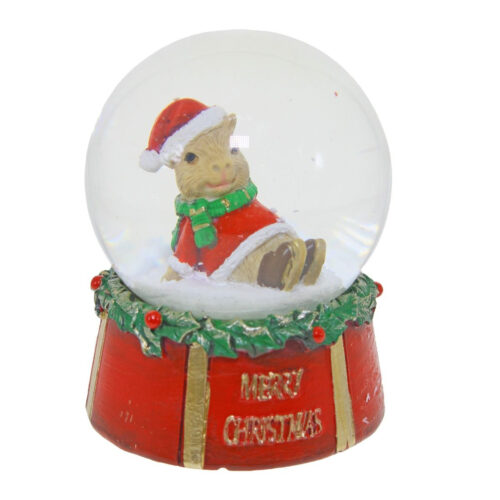 Christmas Capybara Waterball