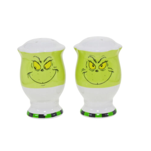 Grinch Salt and Pepper Shakers