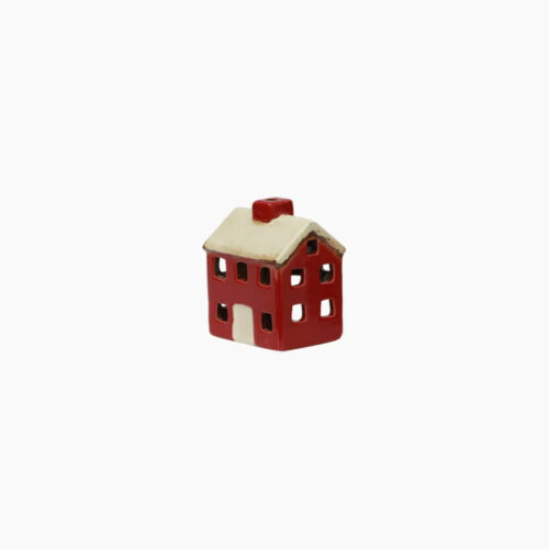 Alsace Petite Tea Light Chalet Red/Cream
