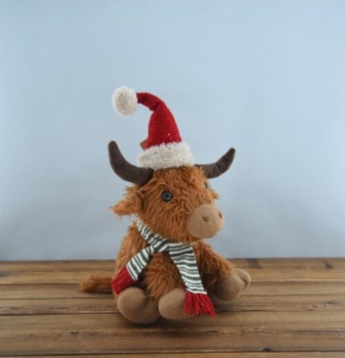 Christmas Plush, Highland Cow Lg