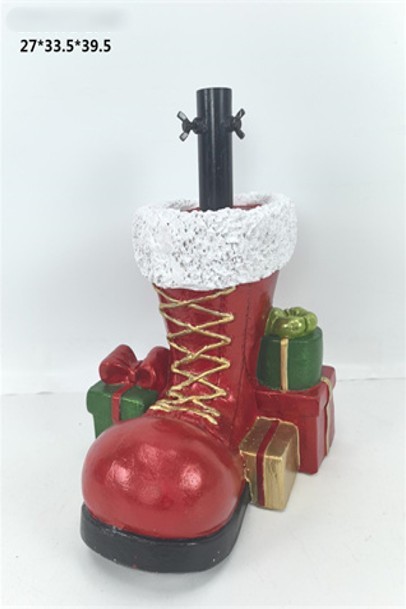 Tree Stand - Santa Boot & Gifts
