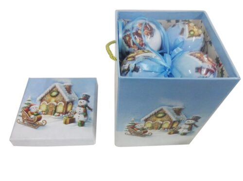 Music Box with Baubles, Snowman