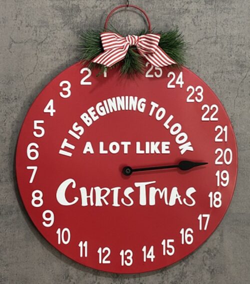 Wall Art Christmas Countdown