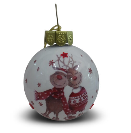 Deco Ball, Deer w LED