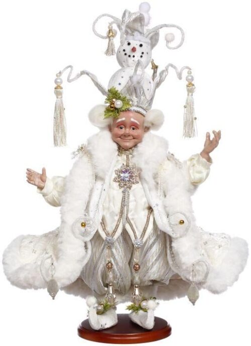 MR, Maison du Soleil, Elfe de Noel Blanc