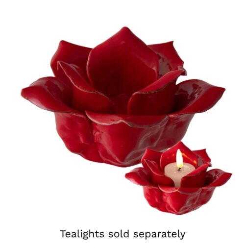 Rose Votive Red