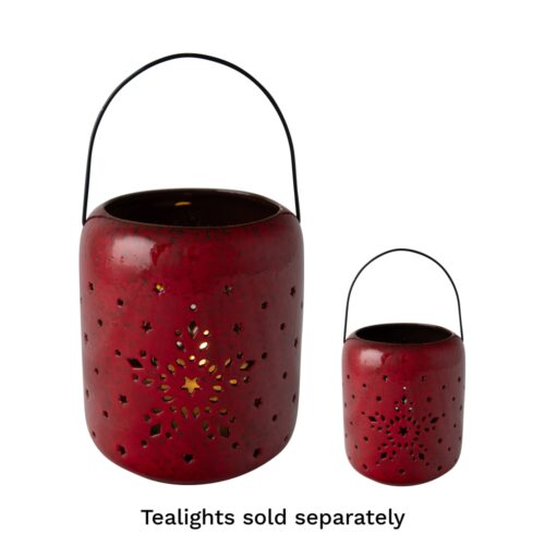 Lantern Star Red Small