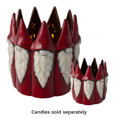 Santa Planter Small Red/White Small