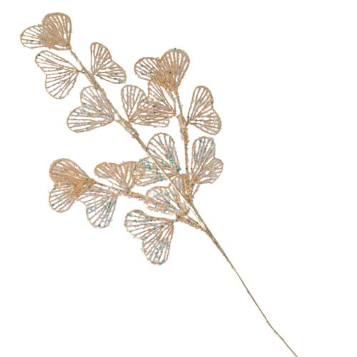 Heart Leaf glitter Spray Champagne