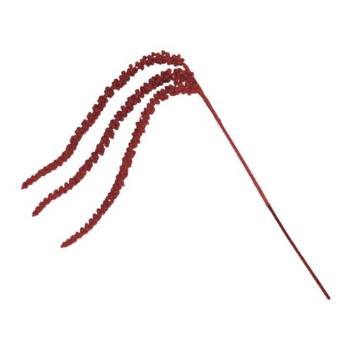 Beaded Droop Spray Burgundy