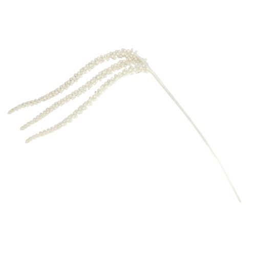 Beaded Droop Spray White