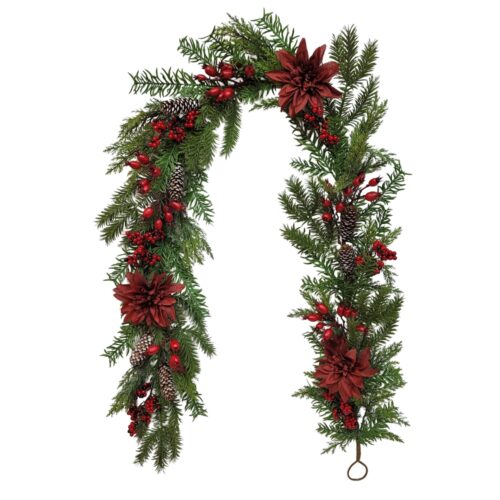Garland Burgundy Berry