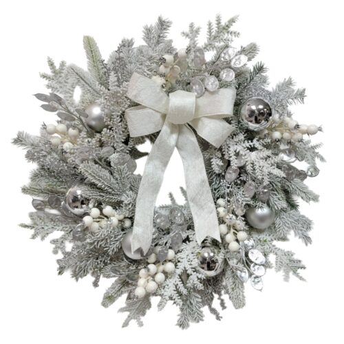 Wreath Silver Frost