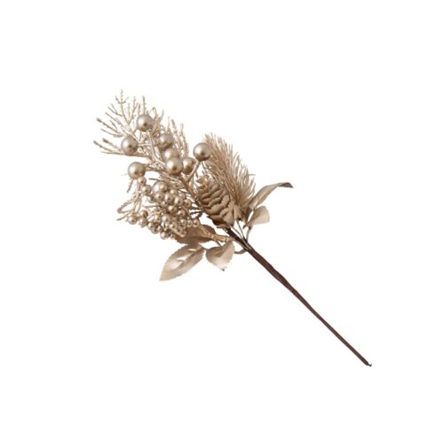 Pine cone & Berry Pick Champagne