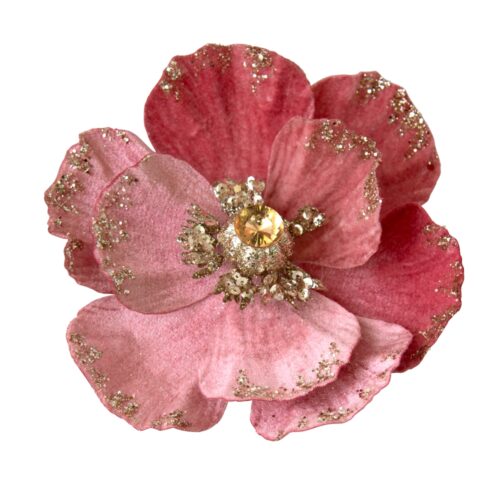 Magnolia Clip On Musk Pink