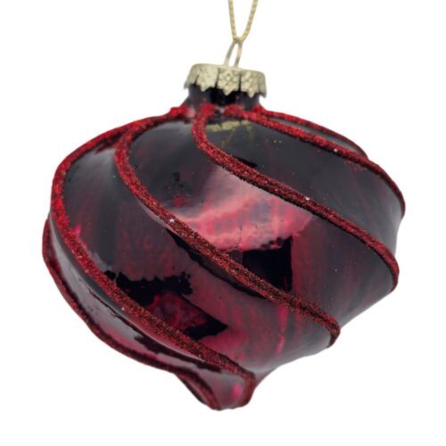 Bauble Twisted Sultan Burgundy