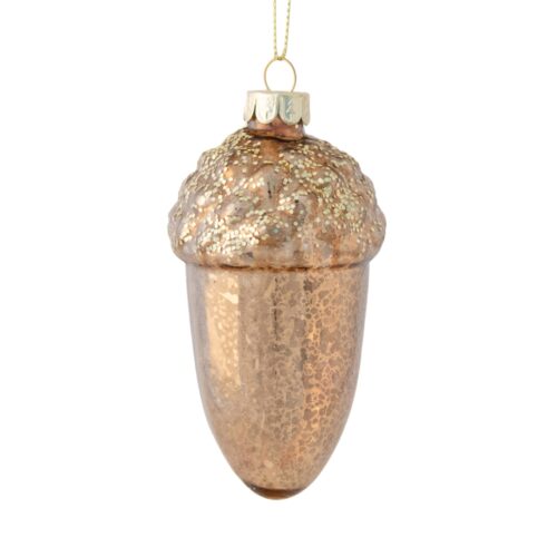 Acorn Hanging Ornament Copper