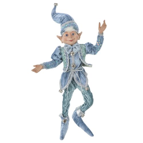Poseable Elf Blue & Silver