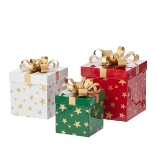 Gift Box with Stars, Set 3