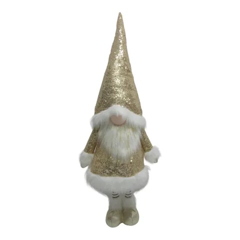 Frankincense Wobbly Gnome, White/Gold