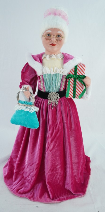 Mrs Claus, Celeste, Pink