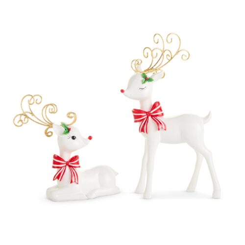 My Merry Snowman, White Merry Deer Set 2