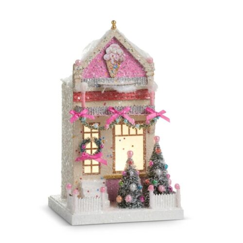Jingle & Joy, Lighted Paper  Ice Cream Shop