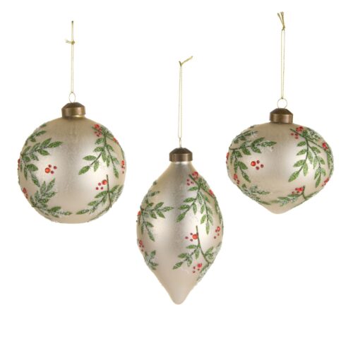 Yuletide Traditions, Holly Pattern HO