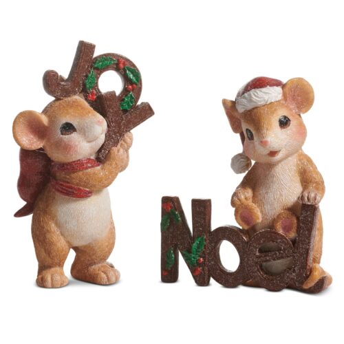 Sugar & Spice, Chocolate Cheer Mouse, 2 Ast