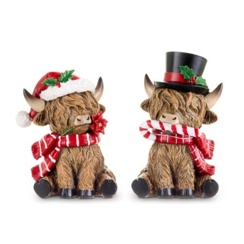 Yuletide Traditions, Highland Cows, 2 Ast