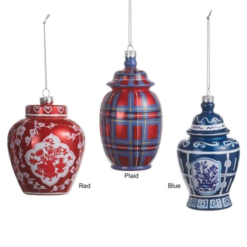 Home for the Holidays, Plaid Chinoiserie, 3 Ast