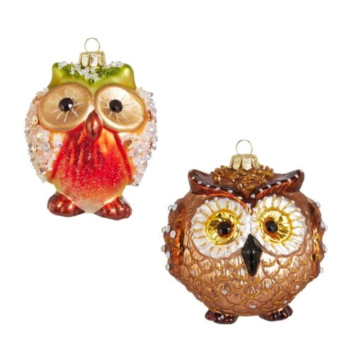 Enchanted Forest, Jeweled Owls, 2 Ast