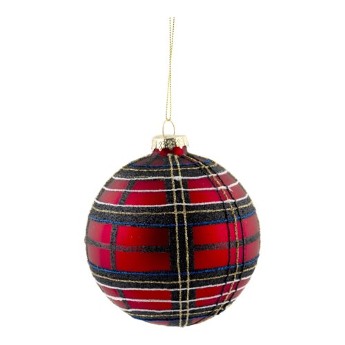 Bauble Tartan Red/Blue/Black