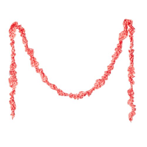 Garland - Gingham Ruffle, Red/Pink