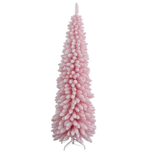 Primrose Slim Tree, Snow Flocked