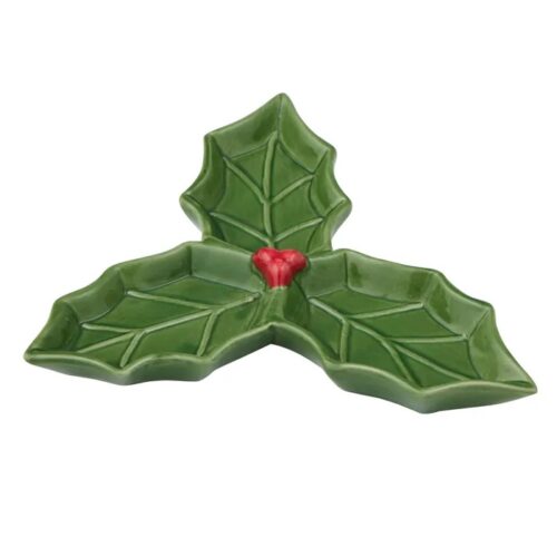 Holly Leaf Plate