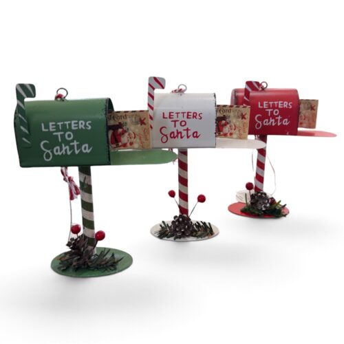 Letters to Santa Post Box HO, 3 Asst