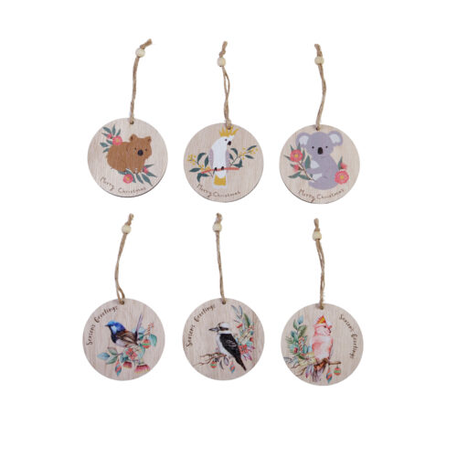 Aussie Critters Hanging Ornament 6 Assorted
