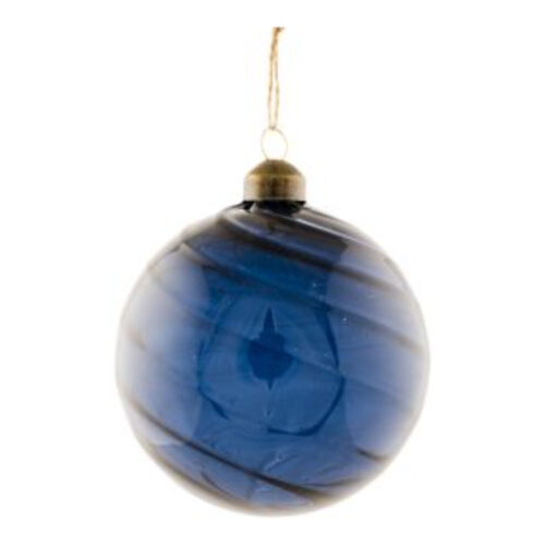 Bauble Swirl Blue
