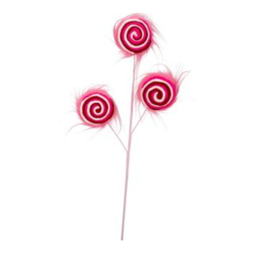 Fluffy Swirl Spray, Red/Pink